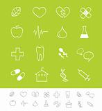 Medical & healthcare icons