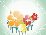 abstract floral background 
