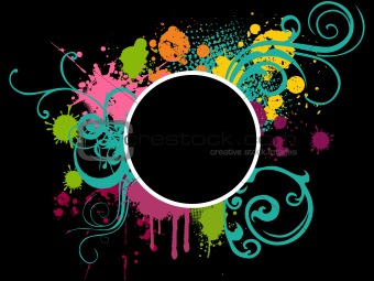 colorful grunge background 