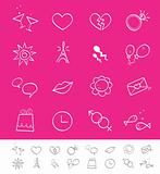 Dating, love & social icons