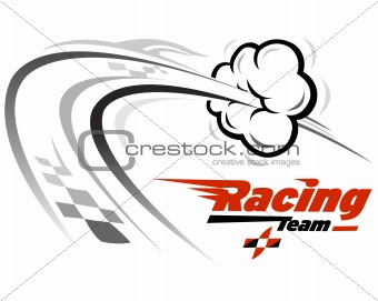 Vector Auto Racing Graphics on Description Vector Illustration Related With Speed Keywords Art Auto