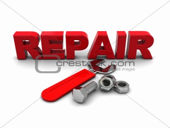 repair sign