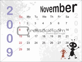 abstract calender illustration