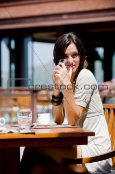 Woman At Breakfast