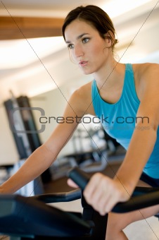 Woman In Gym