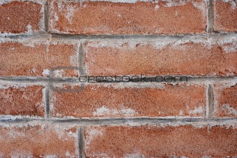 Brown brick wall