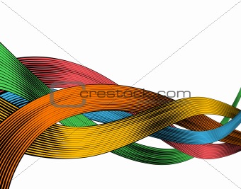 Woodcut ribbons
