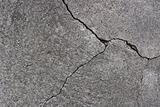 cracks in the plaster of a wall