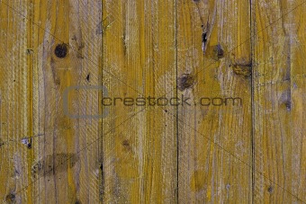 yellow painted wood texture background