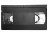Video cassette isolated