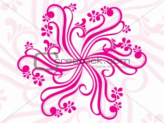 artistic background with tattoo vector