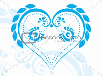 heart shaped figure tattoo