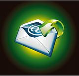 Green Important Email Icon