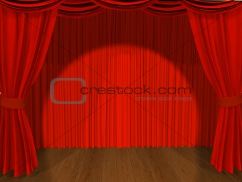 Theatrical curtain