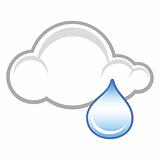 Raincloud symbol