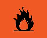Inflammable symbol