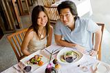 Couple Having Dinner