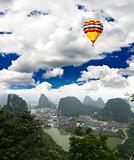 The scenery of Guilin City