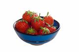 bowl with strawberries