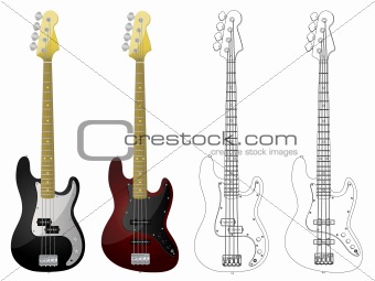 Vector Bass Guitars
