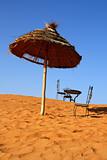 romantic place to sit on the Sahara 