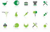Food & Restaurant icons  green