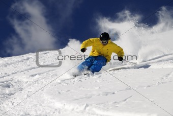 Freeride Skier .