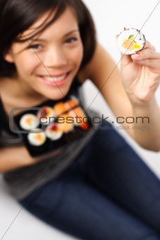 Sushi girl