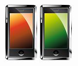 Isolated Touch Screen Smartphones