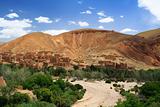 dried river in Morocco