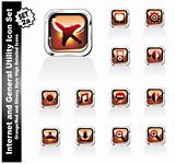 Web and Internet Utility Icons - Set 2a