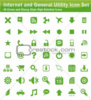 Web and Internet Icon Set