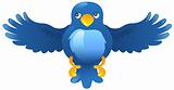 Twitter ing blue bird icon