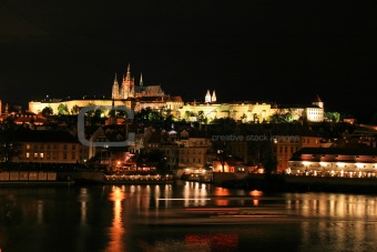 The beautiful Prague City