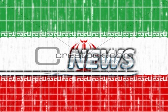 Flag of Iran news