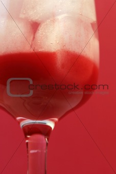 Red Cocktail Drink