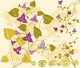 Floral Background - vector illustration