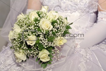 wedding bunch of flowers