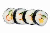 Japanese sushi roll