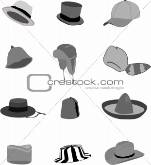 hats illustrations