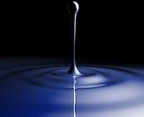 Liquid splash ripples