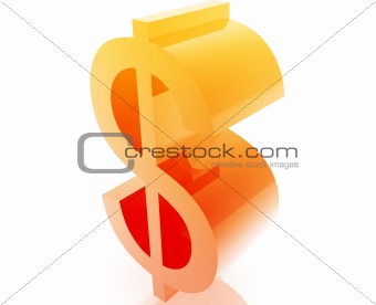 Dollar currency illustration