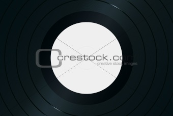 Close-up of vector vinyl record