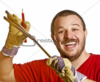 handyman and work  instrument