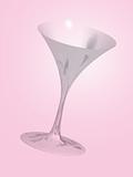 Glass for martini