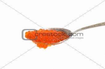 Red caviar at spoon 