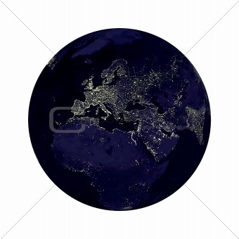 Earth Globe Lights