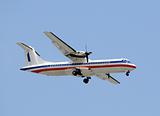 Propeller passenger airplane