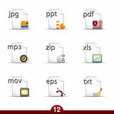 Icon series - files and documents