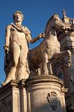 Pollux Statue Defender of Rome Capitoline Hill Rome Italy 